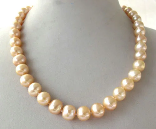 

Pink Oval Freshwater Pearl Necklaces shipping free