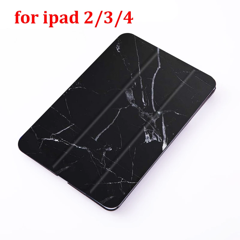 for ipad 2 3 4 Мрамор печати кожаный чехол для iPad 9," из искусственной кожи с подставкой и жесткий PC задняя крышка чехол для iPad 2/3/4 Защитный чехол Крышка - Цвет: for ipad 2 3 4