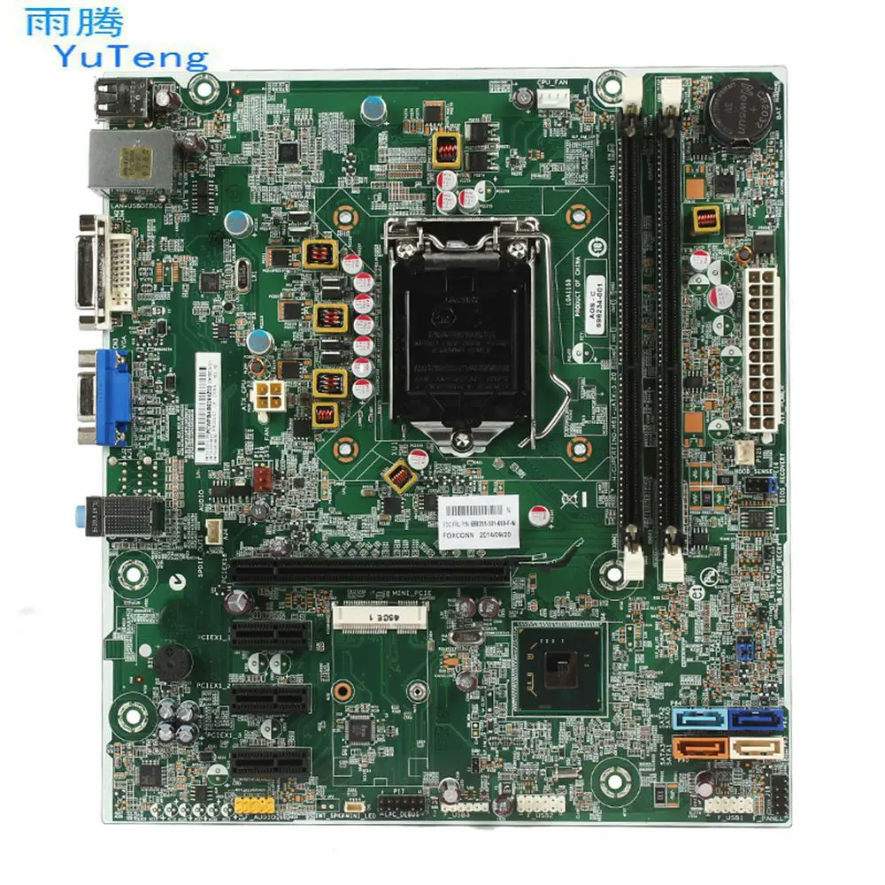 687577 001 для HP Pro 3500 материнская плата настольного компьютера 682953 H CUPERTINO H61 uATX: 3 10 100%