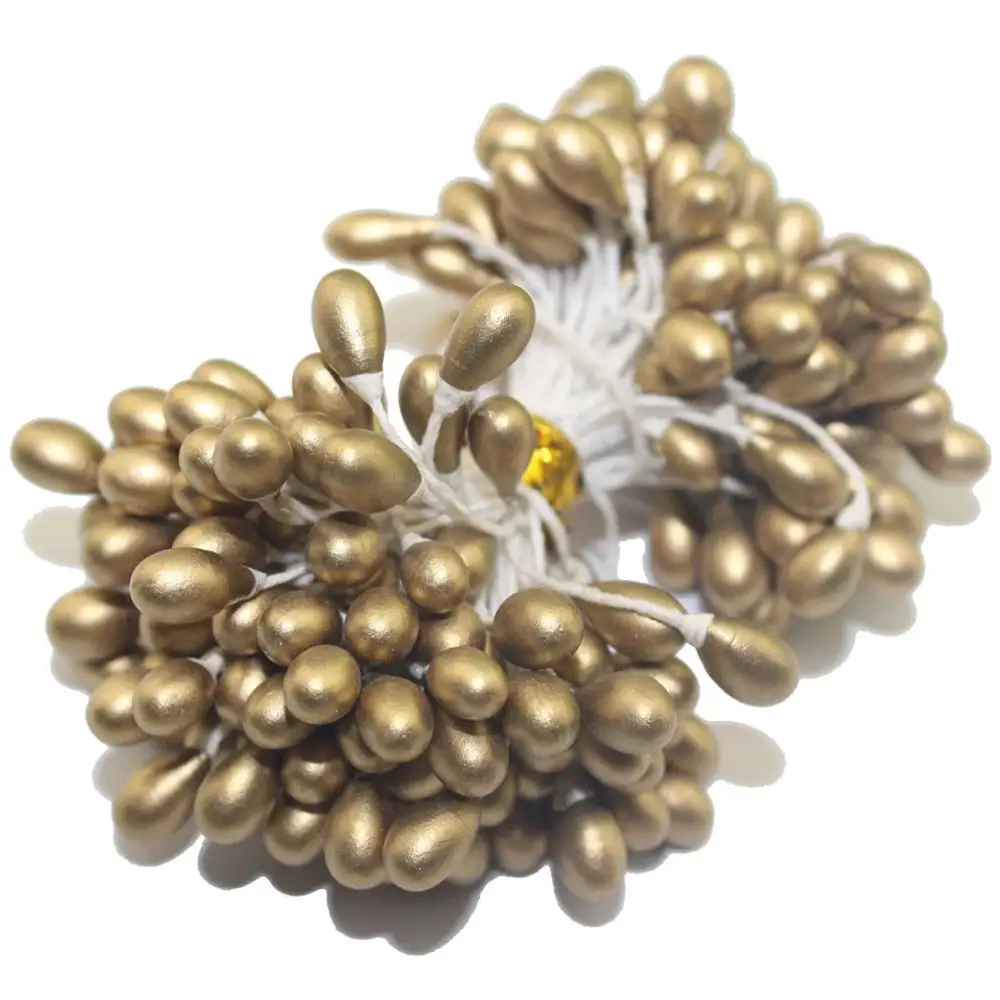 5mm Pearl 75PCS CCINEE белый цвет цветок тычинки розы 1 мм/3 мм/5 мм для украшения торта/ремесла/нейлон цветок DIY подарок аксессуары - Цвет: 5mm Pearl 75PCS