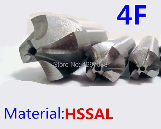 

2pcs/lot 4F HSSAL Corner Rounding End Mill Tool Milling Cutter