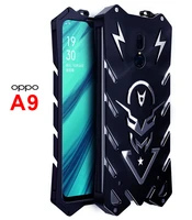 oppo a9x zimon luxury new thor heavy duty armor metal bumper aluminum phone case for oppo a9 a91 a92s k7 shockproof shell case