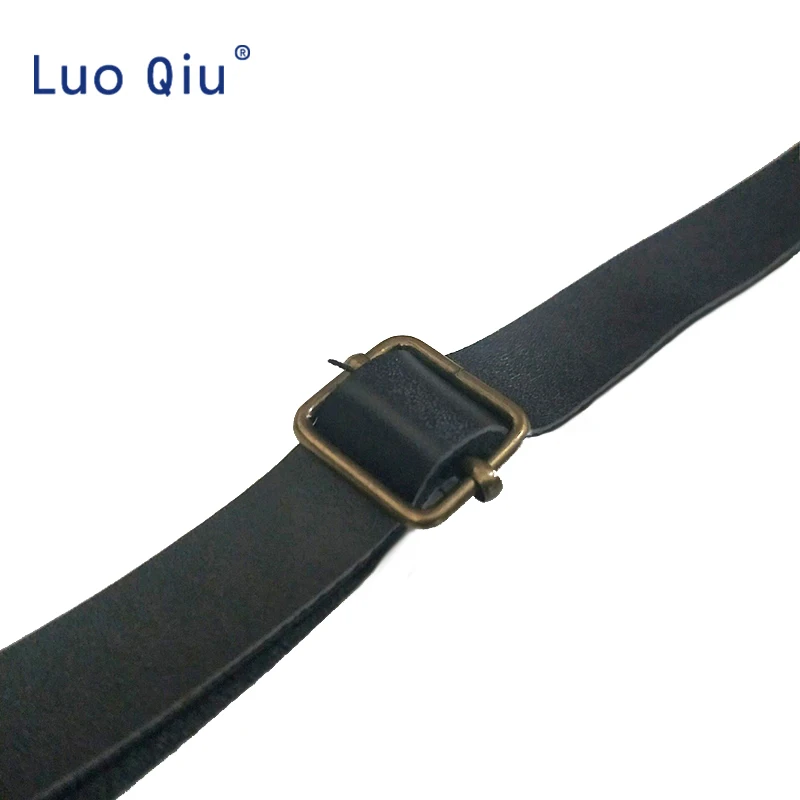 Новый высококлассный черный и коричневый крючок кожаные подтяжки Ретро мода