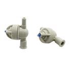 Фитинги для капельного орошения, 6 мм, с серым шариком, с вращающейся насадкой, для теплицы, сельского хозяйства, 5 шт.