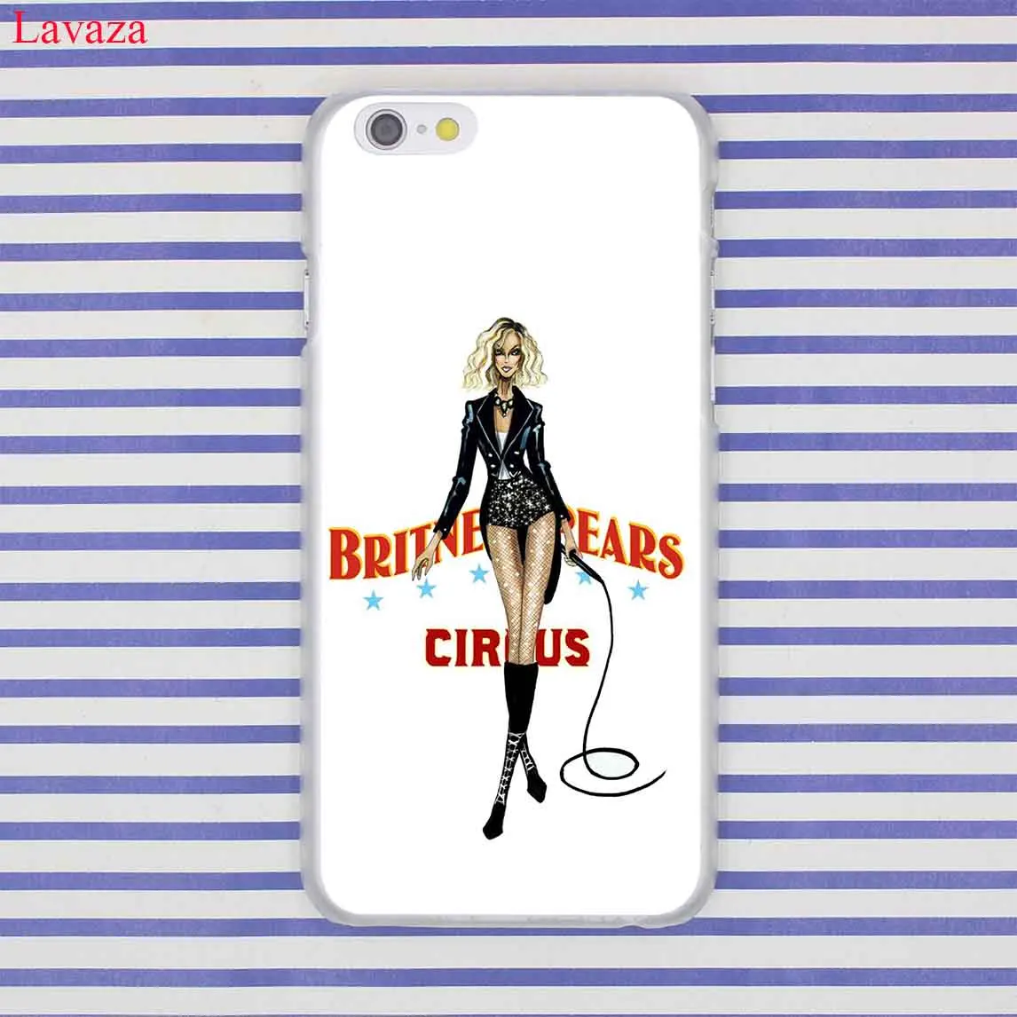 Жесткий чехол для телефона Lavaza Britney Spears Mode с коллажем iPhone XR X 11 Pro XS Max 8 7 6 6S 5 5S SE 4S 4