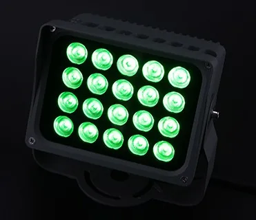 DMX512 RGBW 24 V Светодиодный прожектор портативный светодиодный прожектор