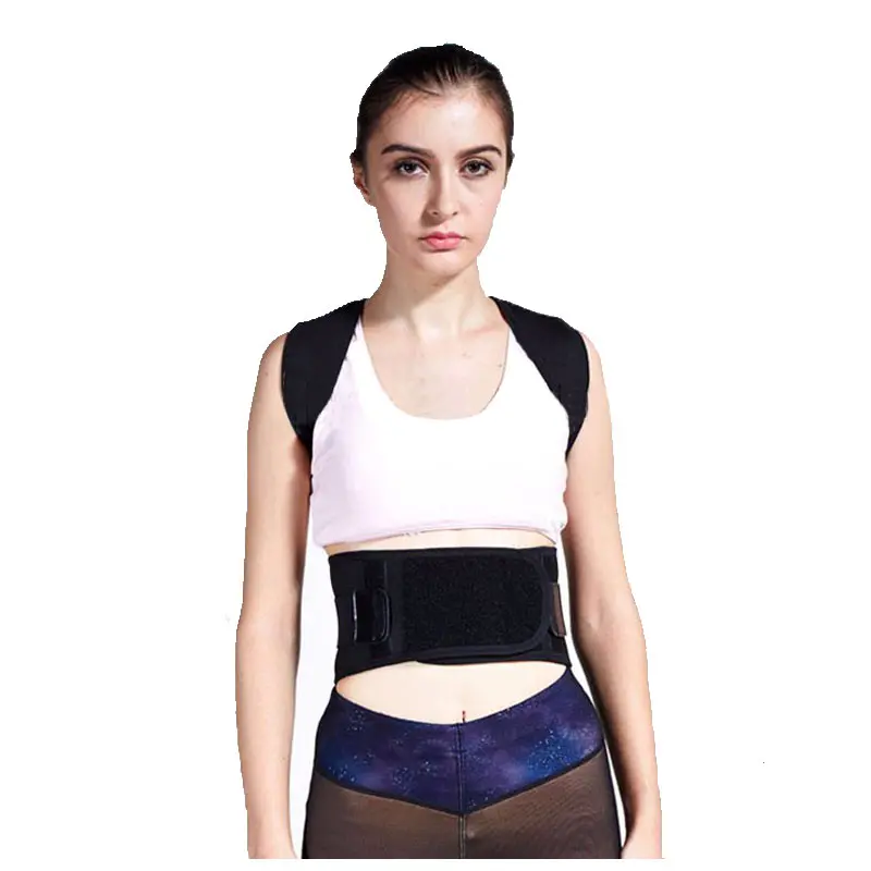 Женский Регулируемый корсет для спины Корректор осанки поддерживающий осанку