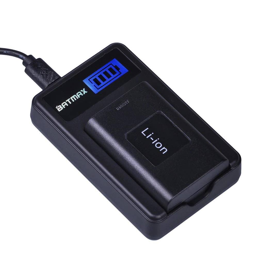 Аккумулятор Batmax 1310 BP1310 BP-1310 4 шт. зарядное устройство USB с ЖК-дисплеем для камер
