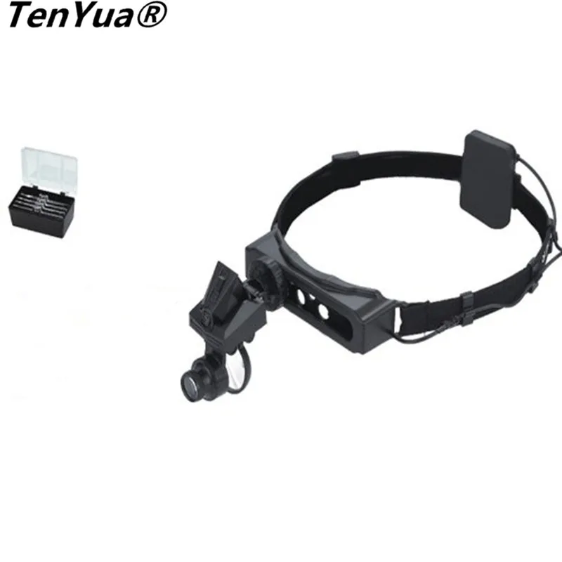 TenYua 1 20x шлем увеличительное стекло с подсветкой Лупа часы Ремонт очки лупа для