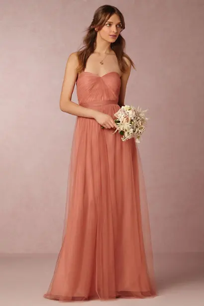 Новый Orange Красный Тюль Новое Прибытие 2017 Милая Плиссированные Этаж Длина Молния