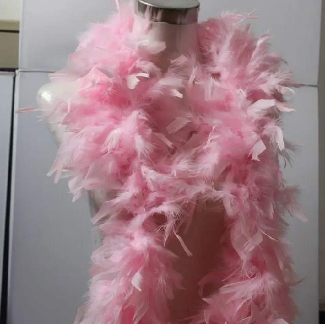 Pink DIY Turkey Feather Fancy Dress sewing Cloth skirt fringe Boa soft feather scarf Wedding Party Decorations Supplies 5pcs/lot | Дом и сад