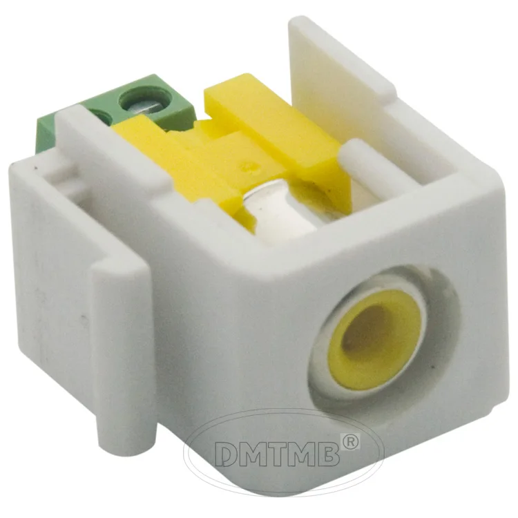 Гнездовой разъем Keystone RCA с винтовым соединением|rca keystone|keystone connectorconnector female |