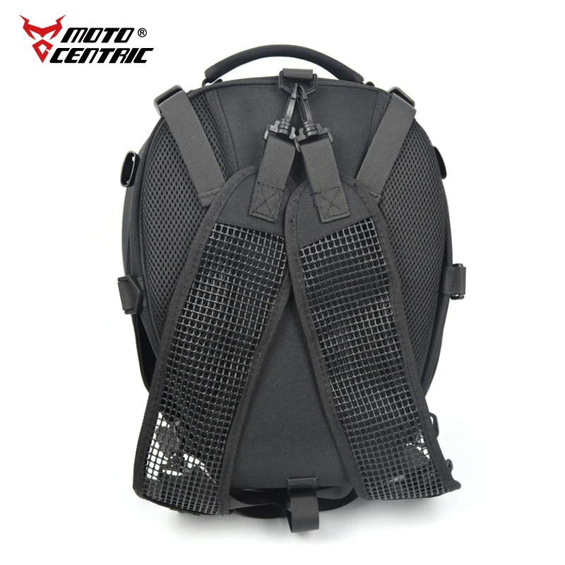 

2018 Brand New Moto Helmet Bags 100% Waterproof Rear Tail Bags Shoulder Backpack Waist Bag Motorcycle Rider Racing Travel Bag
