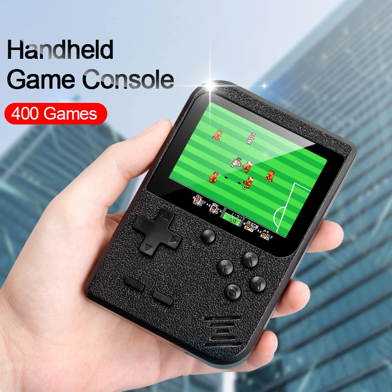 Video Game Console 8 Bit Retro Mini Pocket Handheld Player Built-in 400 Classic Games Best Gift for Child Nostalgic | Электроника
