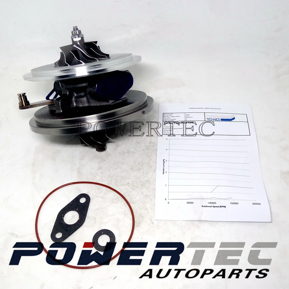 Сердечник турбокомпрессора Garrett turbo chra 753546-5023S 753546 для Land-Rover Freelander II 2,2 TD4 DW12B 112Kw 118Kw