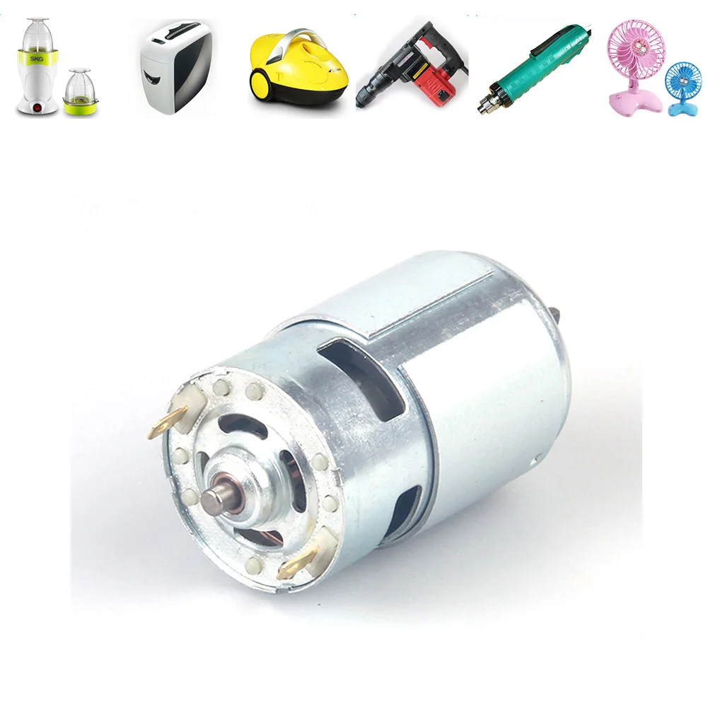 Электрические мощные двигатели DC 12 V-24 V 2000-15000 RPM шаровой подшипник двигателя