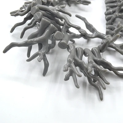 grey 20 шт./партия, UAS, ожерелье, амулеты, аксессуары, серьги, подвески, аксессуары для одежды, части для одежды, для женщин, девушек, сделай сам, подарки, P760-2 - Окраска металла: grey
