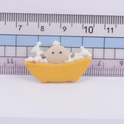 10 шт плоские резиновые кабошоны милые детские украшение душевой кабины DIY Скрапбукинг рукодельные украшения для волос лук аксессуары для телефонов - Цвет: 5