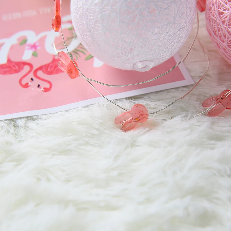 ROPIO 3M Rabbit 30 LEDs Lighting Strings Fairy String Silver Wire Animal Light Warm White For Home Wedding Party Decor Kids Gift | Освещение