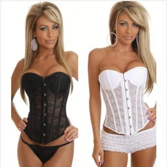 Белый корсет из парчи для невесты сексуальный женский летний стиль Клубная