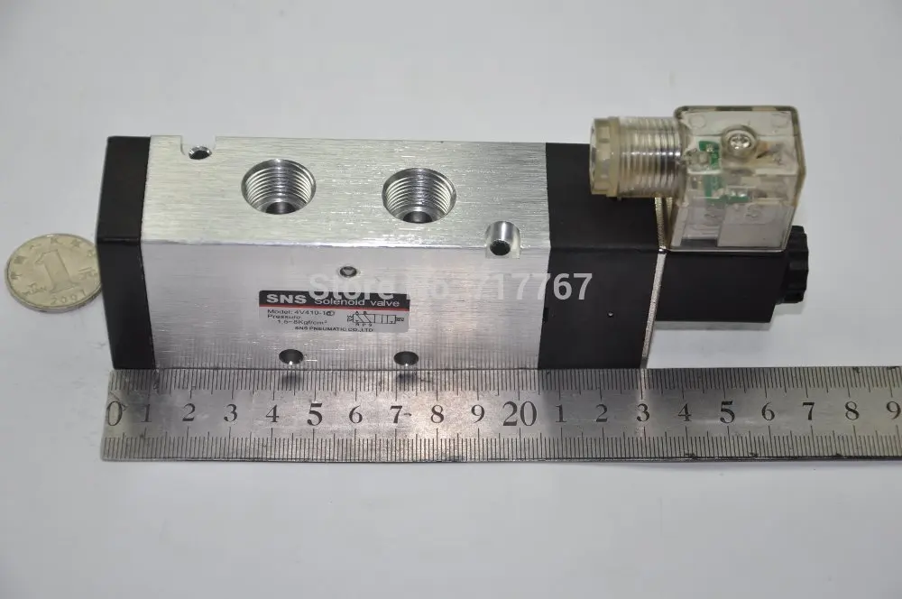 3V410-15 RC1/2 '&#x27DC12V DC24V 220V 2 положения 3 порта электромагнитный клапан управления (3 В