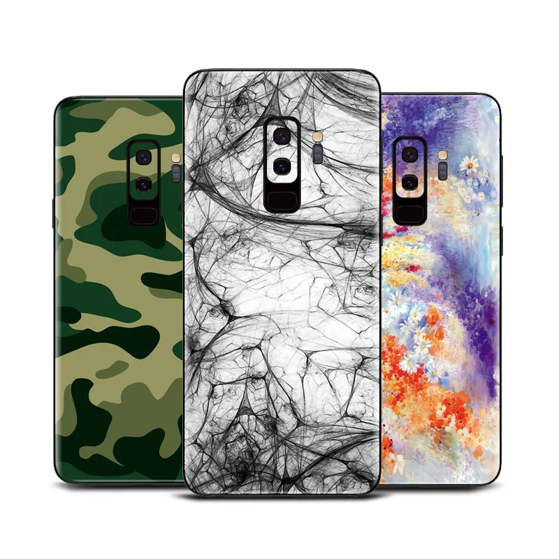 S9 + окрашенная задняя защитная пленка наклейки для samsung galaxy s9 plus Phone Цвет пленочный