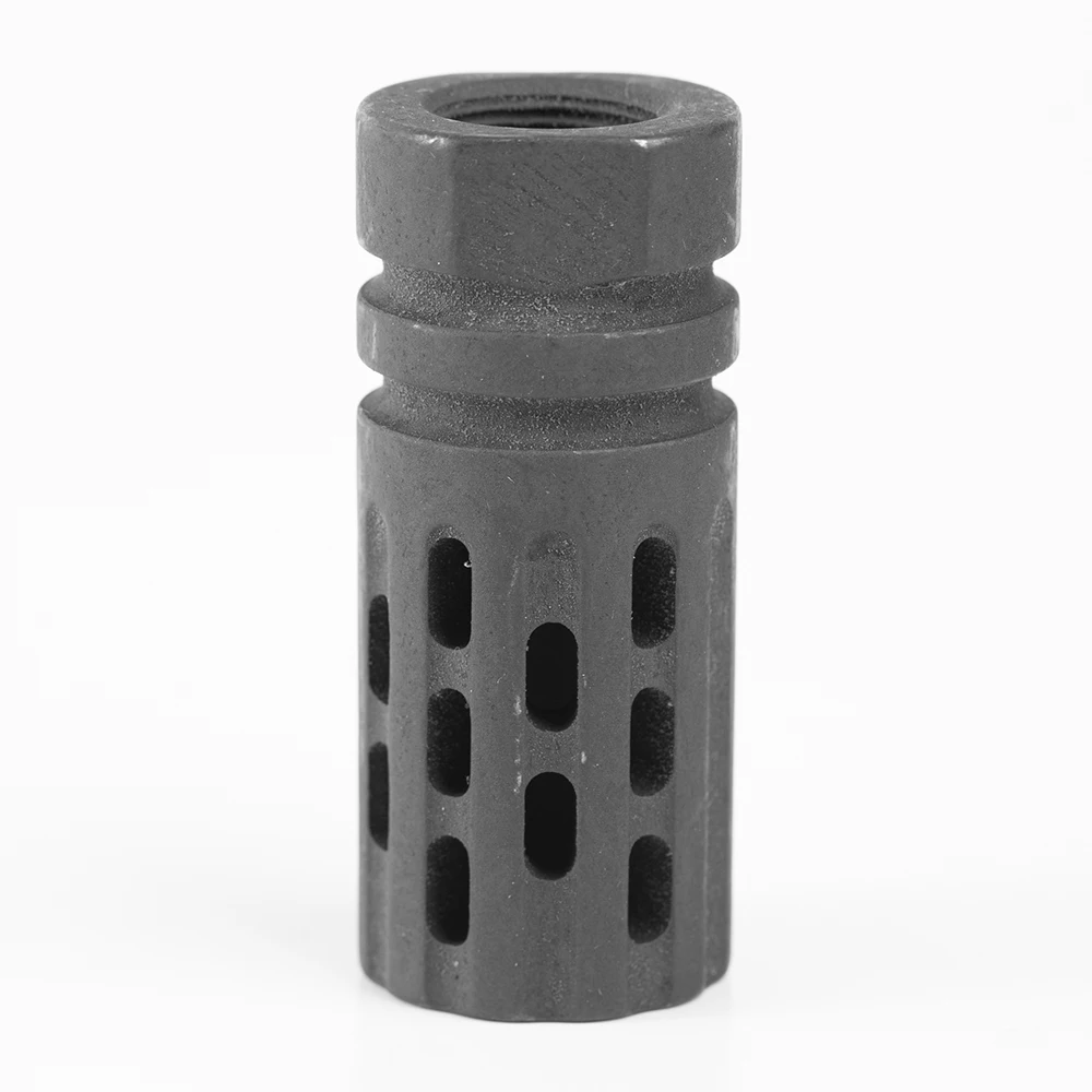 . 223/. 308 TPI Compact стальной Дульный тормоз для 1/2x28 5/8 24 Шаг с раздаточная