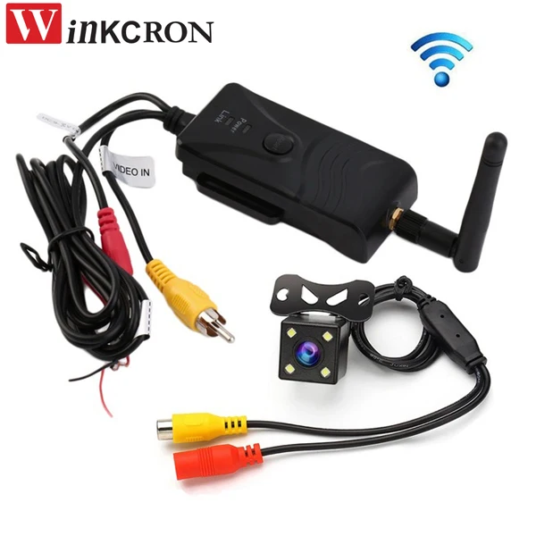 Wi Fi камера 2 4G Автомобильная заднего хода 2017 Новый передатчик видеопередачи FPV