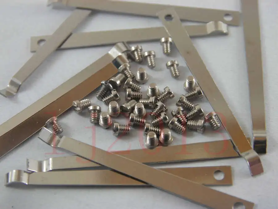

100pcs sax leaf springs + 100pcs screws,sax repair parts screws
