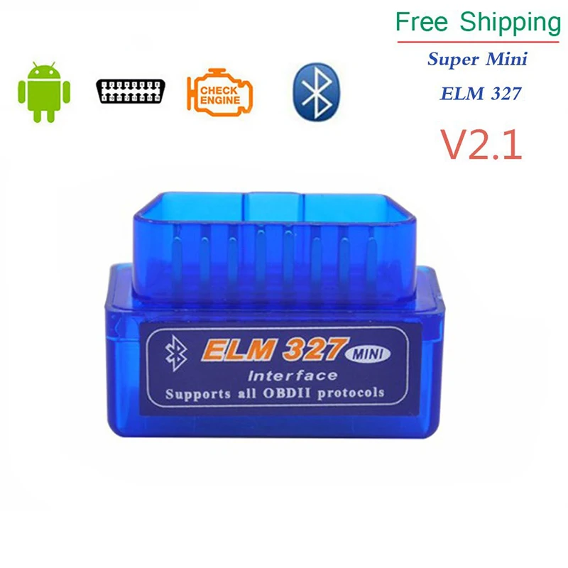 Автомобильный диагностический сканер ELM327 v1.5 с чипом PIC18F25K80 для Android OBD2 Bluetooth 2 0 Mini