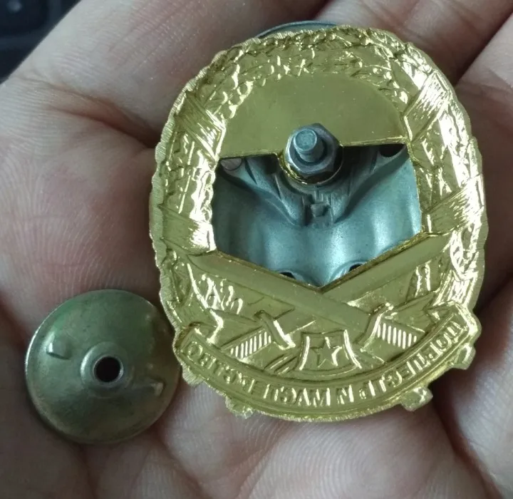 Русский Gruwu Военный Разведчик значок медь подарок