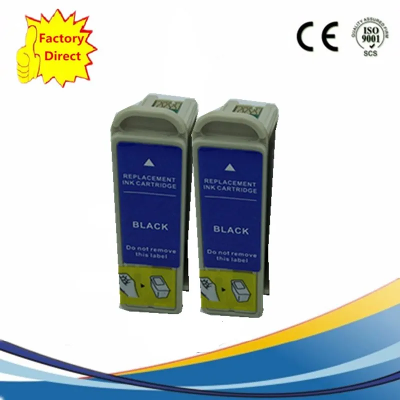 2BK T026 T027 E-026 E-027 чернильные картриджи Замена Стилус фото C50 810 820 830 830U 925 935 струйный принтер - Цвет: 2BK