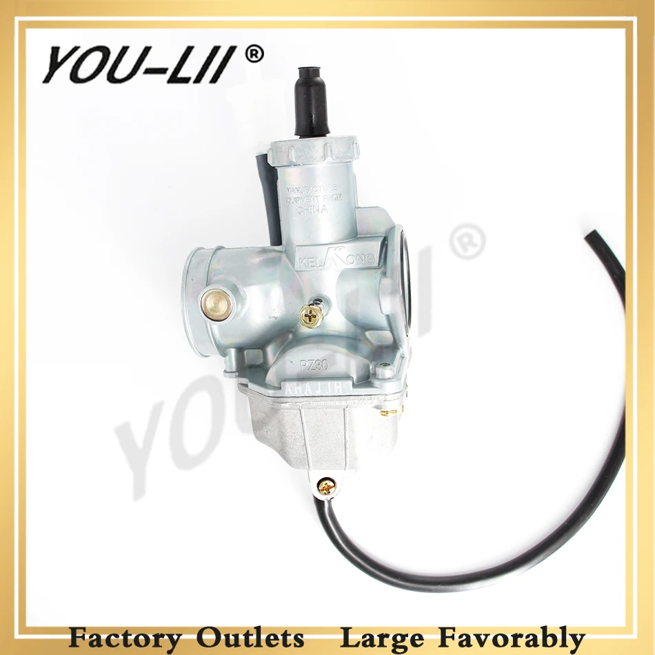 Карбюратор для мотоцикла YOULII OEM новый Keihin PZ26 PZ27 PZ30 карбюратор CG125 CG150 CG200 TTR250 модель