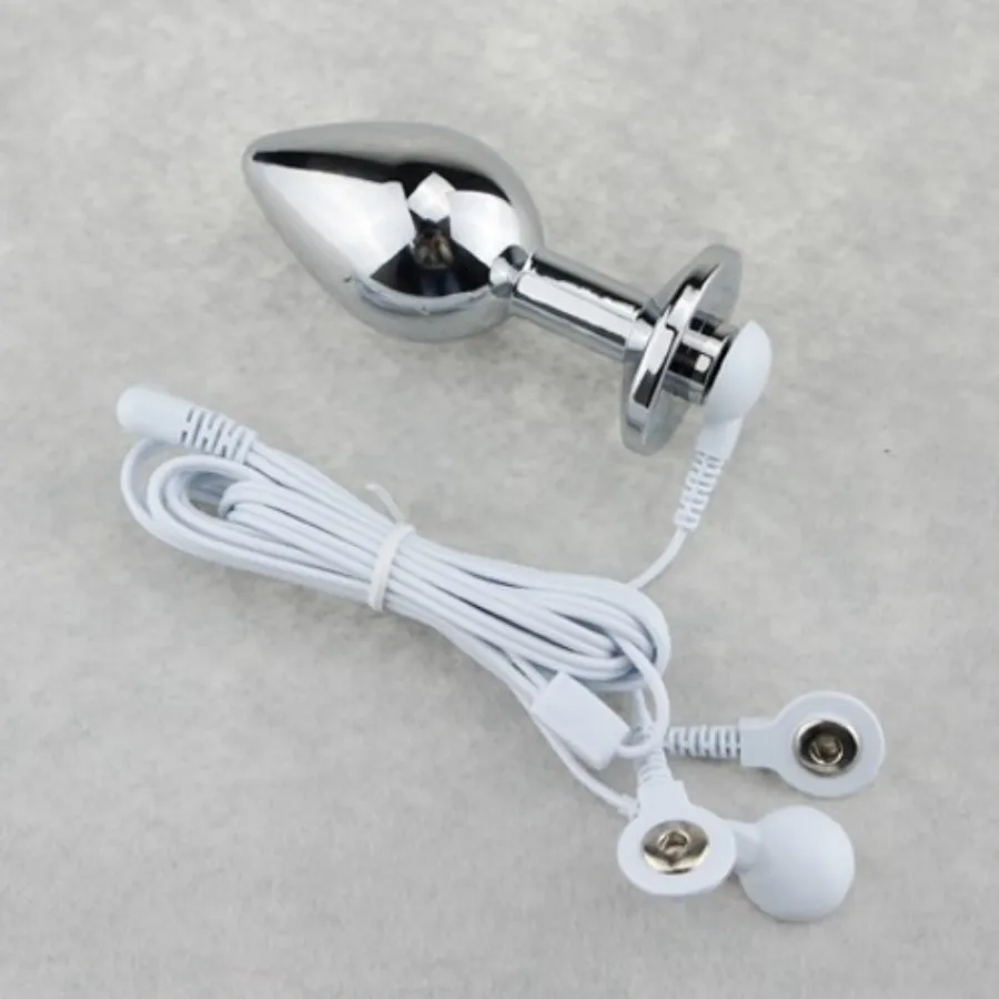 Новая Анальная пробка с электрошоком секс-игрушки анальная для взрослых