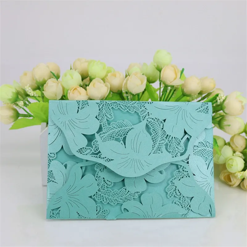 10 шт./компл. Пригласительные открытки для вечеринок романтические декоративные