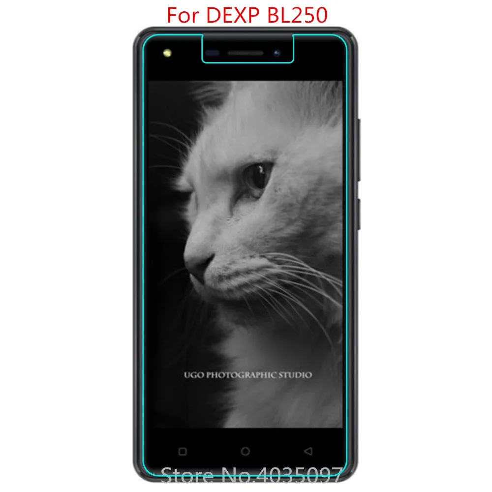 Закаленное стекло 9H 2.5D для DEXP BL250 1 шт. Высококачественная Защитная пленка