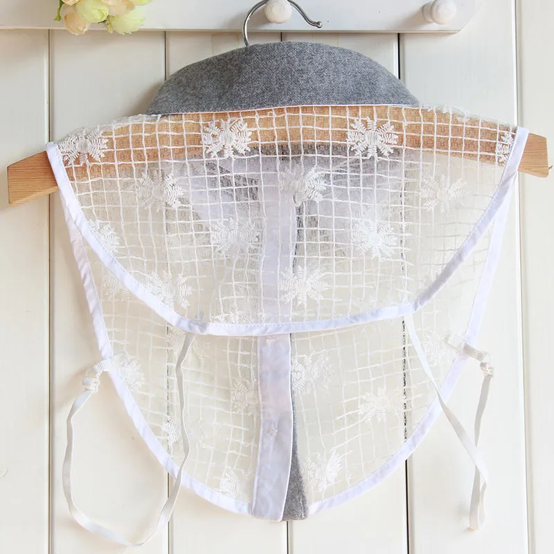 Женские аксессуары для одежды кружевной регулируемый съемный воротник в горошек