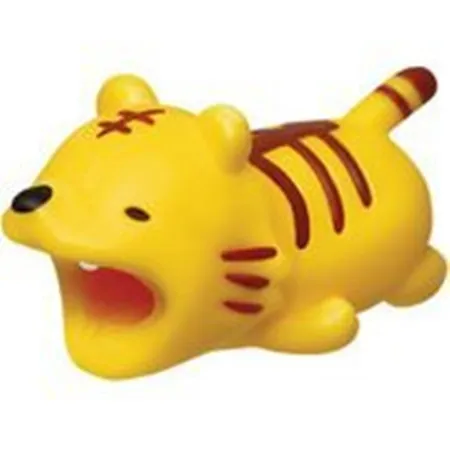 Tiger Защитный кабель USB для животных, органайзер для управления линией передачи данных, защита для зарядки, галстуки для передачи данных для iPhone 6, 7, 8, X, iPad - Цвет: Tiger