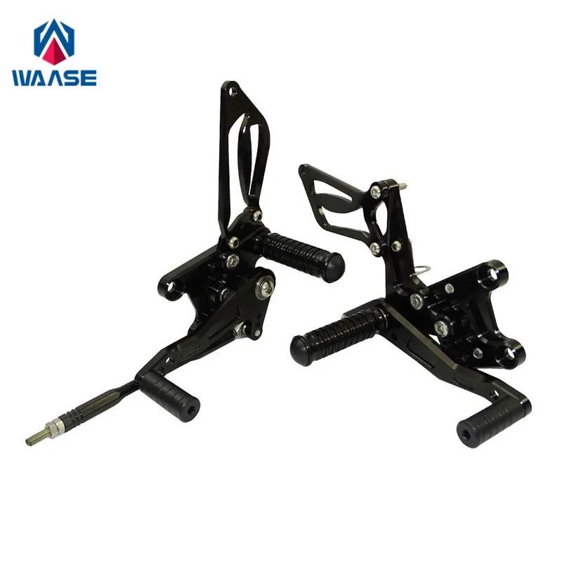 Подставка для ног waase регулируемая задняя часть Suzuki GSXR750 GSXR 750 2000 2001 2002 2003 2004 2005|cnc