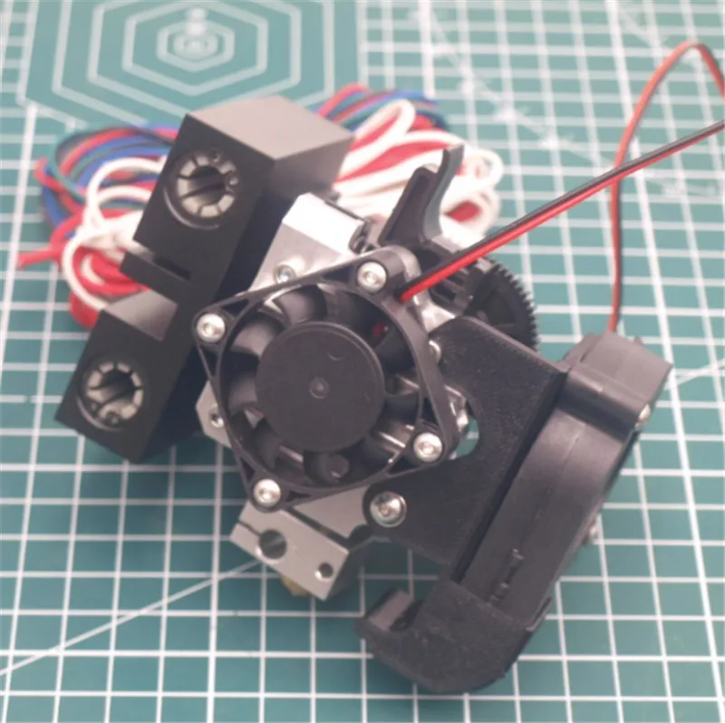 Алюминиевый Экструдер для 3D принтера Prusa i3 MK2/Anet clone комплект обновления каретки
