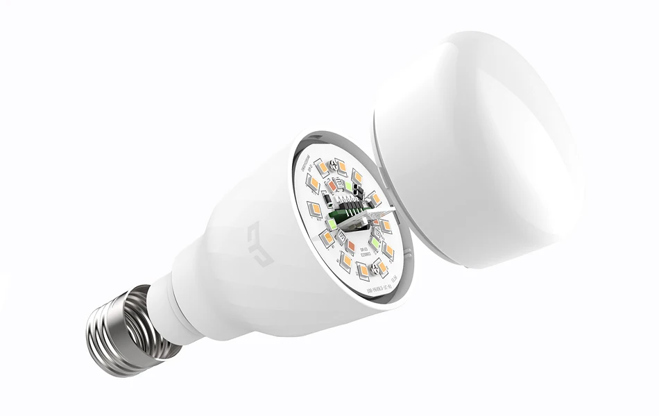 Xiaomi Yeelight обновленная версия умная лампа E27 WiFi Пульт дистанционного управления умная Светодиодная лампа Регулируемая красочная 220-240 В