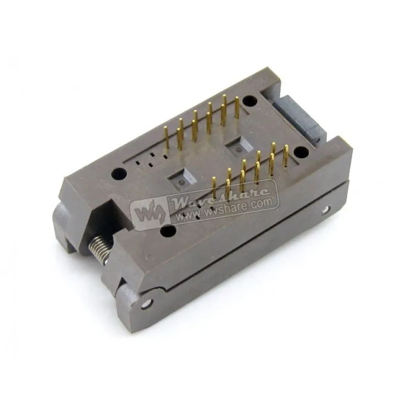 SOP20 SO20 SOIC20 FP 20 (28 H) 1 27 07 Enplas IC тестовый адаптер для сгорания гнезда 7 9 мм ширина