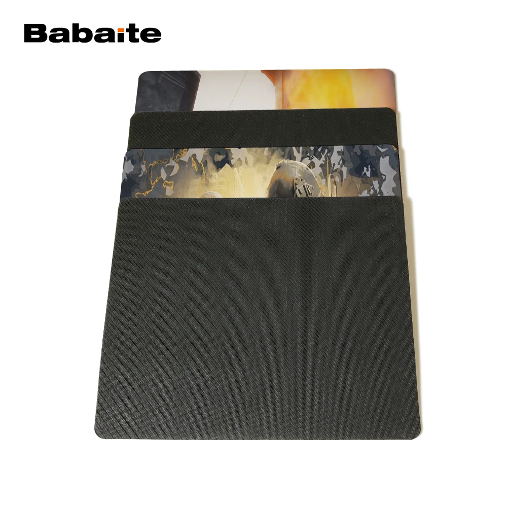 Мягкий силиконовый коврик для компьютерной мыши Babaite оптический Cs Go Лидер продаж