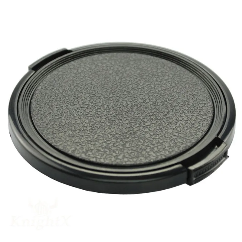 lens cap KnightX 49 52 55 58 62 67 72 77 ткань для посуды насос lente компьютерные салфетки крышка объектива бленда воздуходувка для nikon canon d5200 d5300 d3300 - Цвет: lens cap
