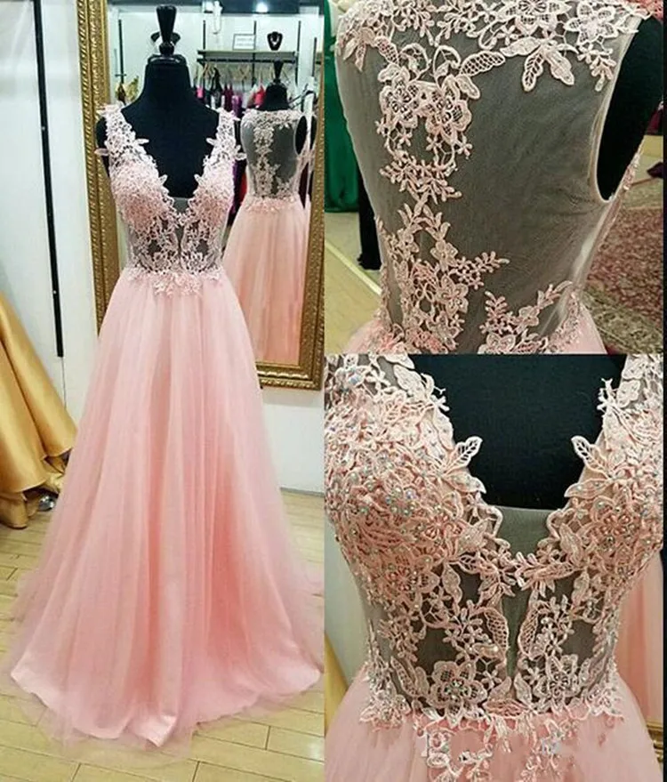 Великолепное новое модное платье для выпускного вечера с кружевной аппликацией