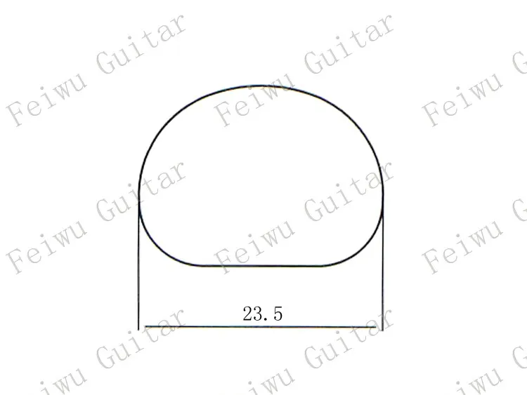 6 шт. колышки для тюнинга кофейного цвета гитары Сменная головка машины Кнопочная