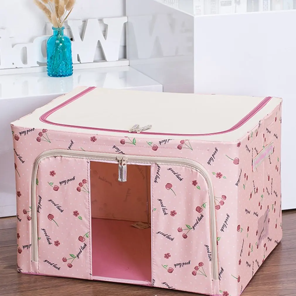 Складная коробка для хранения из ткани Оксфорд, 22л(40*30*20), портативный органайзер, коробка для хранения игрушек, одежда, одеяла, коробка для хранения