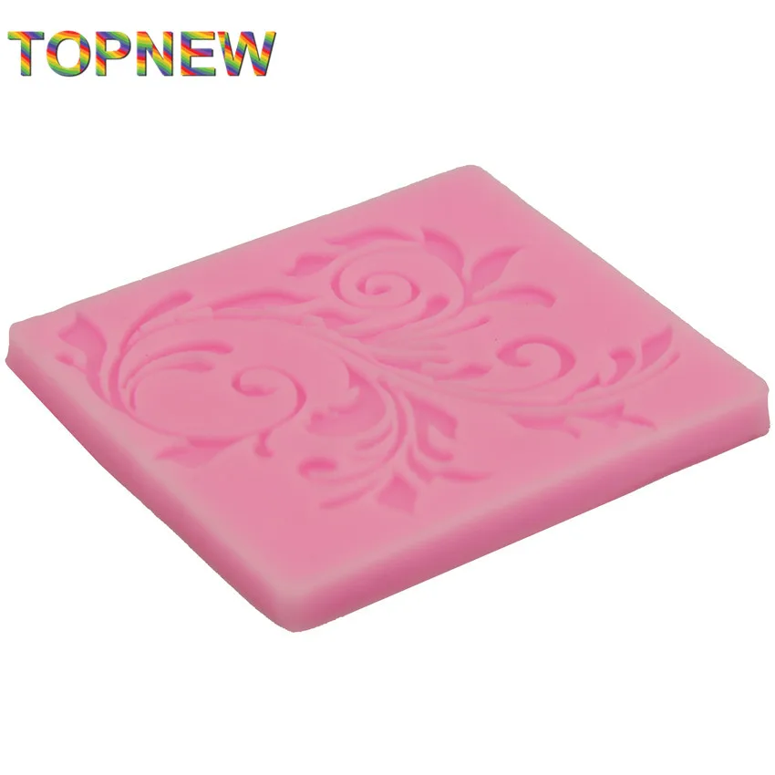 Кружевная силиконовая форма коврик для мастики торта сахара инструменты готовки