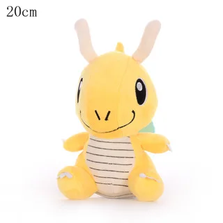 Dragonite 20cm Пикачу Бульбазавр Squirtle Charmander Мягкая Игрушка коллекция хобби кукла аниме периферийная плюшевая кукла рождественский подарок для детей - Цвет: Dragonite 20cm