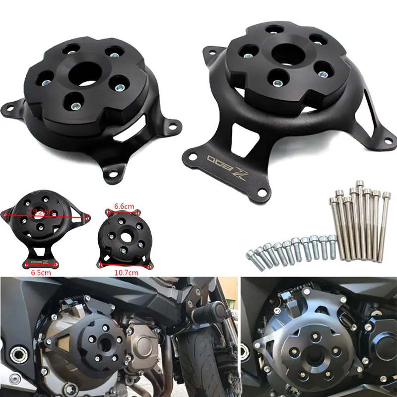 Крышка статора двигателя мотоцикла Nuoxintr защита боковая для Kawasaki Z750 Z800 2013-2017 Z 750 800